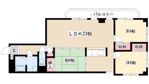 アベニュー青山【3階】の間取り