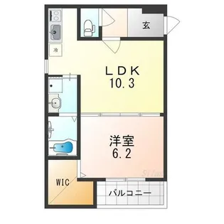 プリマヴェーラ高倉【2階】の間取り