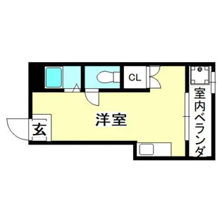 本町ハイツ【106号室】の間取り