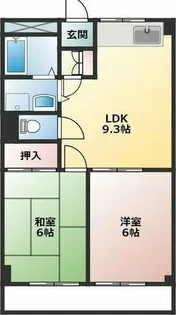 三崎近藤ハイツ【2階】の間取り