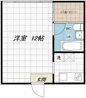 アクアプレイス大阪レジェンドⅡ【5階】の間取り