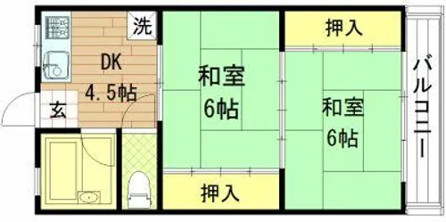 メゾンOAC【4階】の間取り