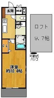 スマイルⅡ番館【207号室】の間取り