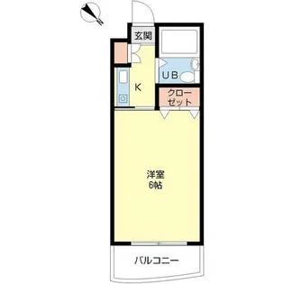 ジョイフル照ヶ丘【0202号室】の間取り