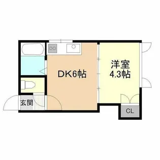 アーバンコート南郷Ⅶ【101号室】の間取り