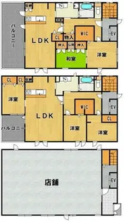 兵庫県三田市けやき台3丁目【一戸建】の間取り