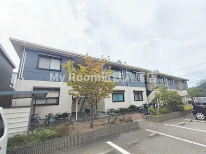 近鉄大阪線恩智駅2階建築32年【1階】の外観