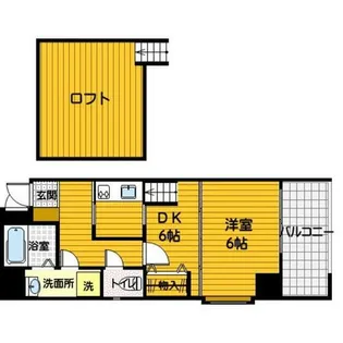 econo・telestation1【701号室】の間取り