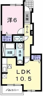 ガーデンヒルズ神戸西【1階】の間取り