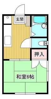 シティハウス【2階】の間取り