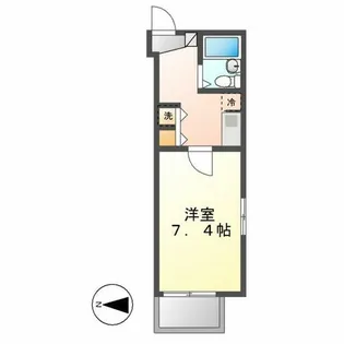 シグマケミカル名古屋ビル【1101号室】の間取り