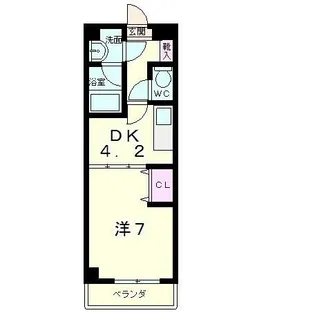 エンゼルプラザeastⅡ【3階】の間取り