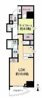 セレニテフラン本町【2階】の間取り