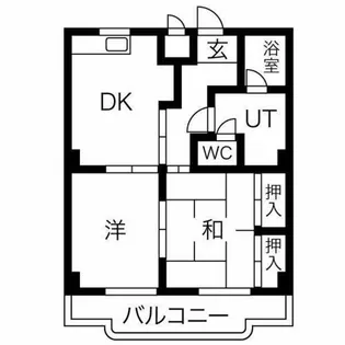 レジデンス横山【3階】の間取り