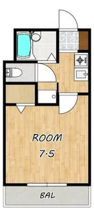 メゾンパル【1階】の間取り