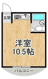 グリーンランド大津【3階】の間取り