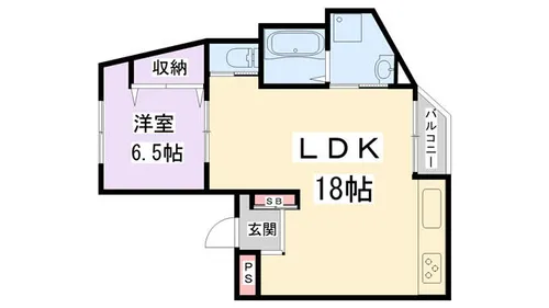 ビルディングMIKAGE【402号室】の間取り
