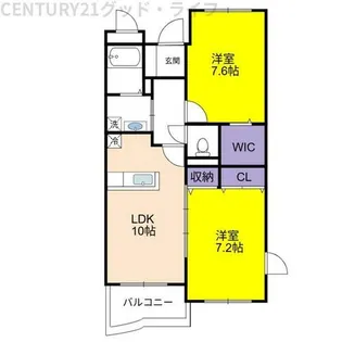 サニーヒル【0301号室】の間取り