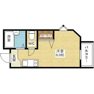 メゾンオパル【2階】の間取り