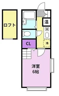 パンシオンビラ B棟【1階】の間取り