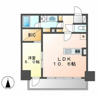 パークアクシス名古屋山王一丁目【12階】の間取り