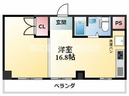 大阪府豊中市中桜塚4丁目【マンション】の間取り