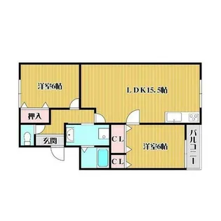 メゾン・ドュ・トゥジュール【306号室】の間取り