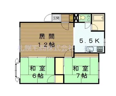 セトルA【2階】の間取り