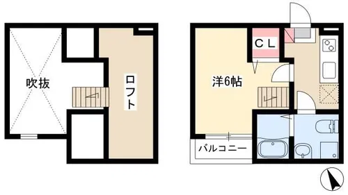 lumiere Ⅲ【2階】の間取り