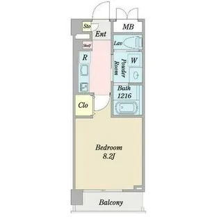 COZY川名本町【2階】の間取り