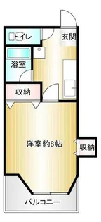 メゾン・ド・ヴェガ【2-2号室】の間取り