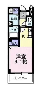 メゾンラフィネ【2階】の間取り