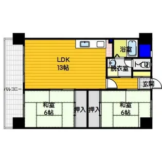 CASA・GRAND ヴィルズⅠ【503号室】の間取り