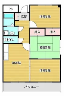 グランドール【3階】の間取り