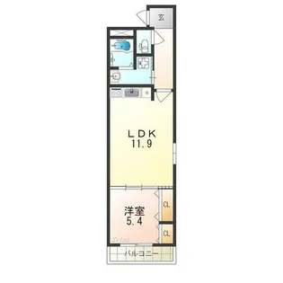 フジレジデンス【2階】の間取り