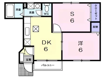 ラ・ミティエ【0103号室】の間取り