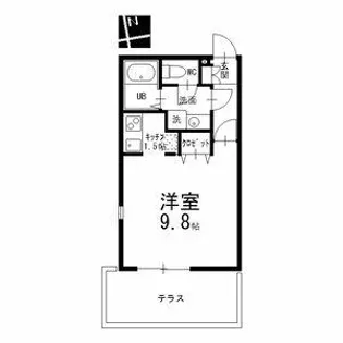 Branche上前津【1階】の間取り