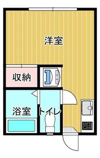 リーブハイツ【1階】の間取り