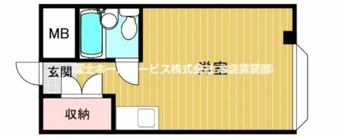 シャトー杉本PARTII【303号室】の間取り