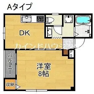 コーポラスクラッセ【3階】の間取り