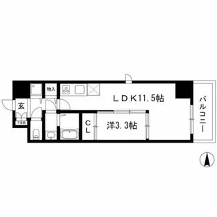 Aphrodite【5階】の間取り