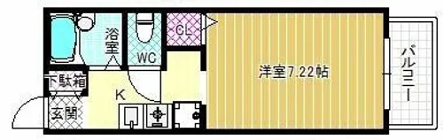 ハイツグレイス【2階】の間取り