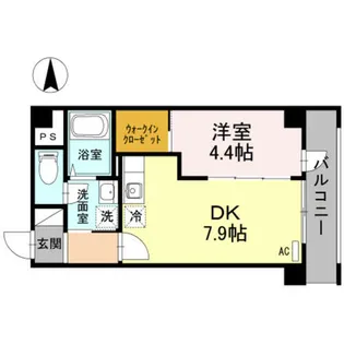 兵庫県尼崎市東園田町4丁目【マンション】の間取り