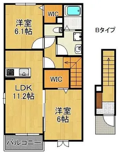ルミエール【2階】の間取り