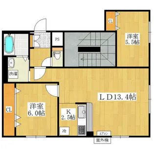 アビタ205【2階】の間取り