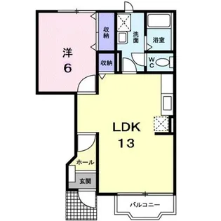 パレ・ノール1【0103号室】の間取り