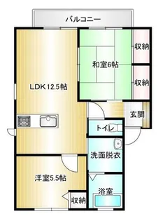 グランバリエ【B202号室】の間取り