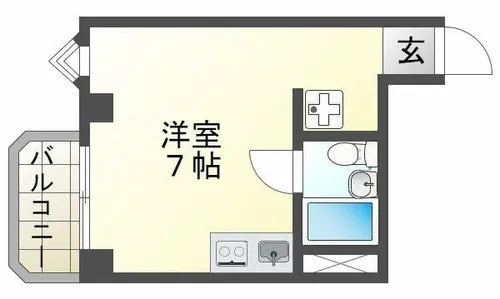 ナイン瑞ケ丘【301号室】の間取り