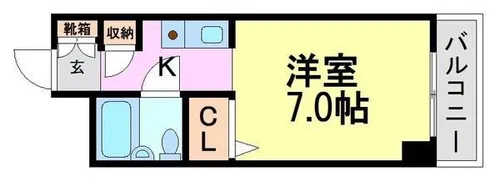 メルベールマウンテンヴィレッジ【2階】の間取り