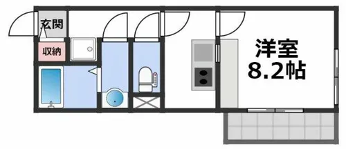 Cat & Life【3階】の間取り